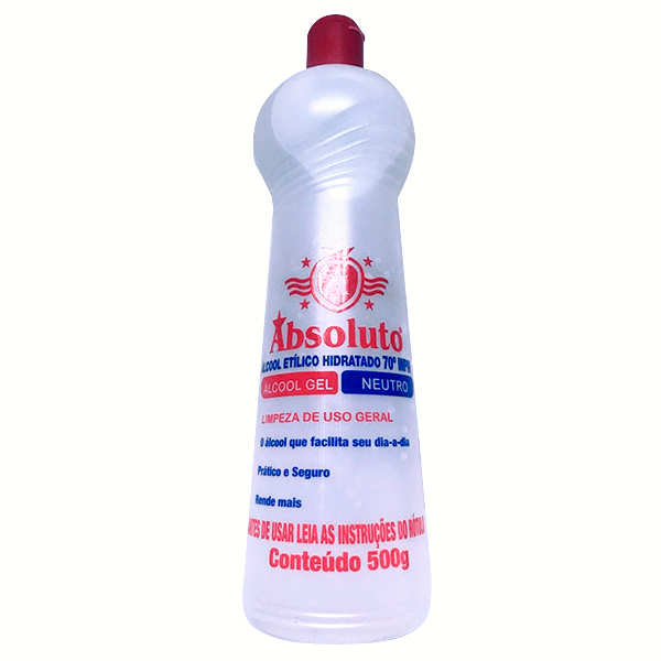 Álcool Gel 70 - Absoluto - 500g