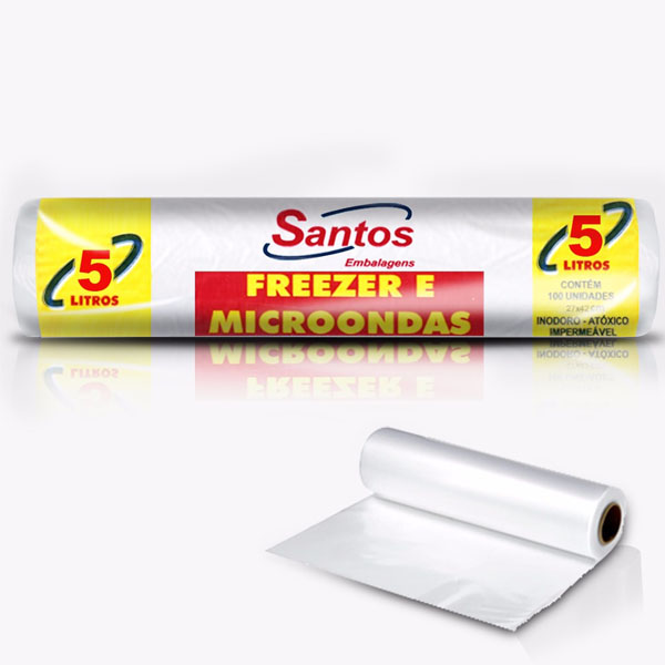 Saco para Freezer - 28x50 - 100 uni