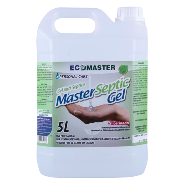 Master Septic Gel - 5 lts - Alcool Gel